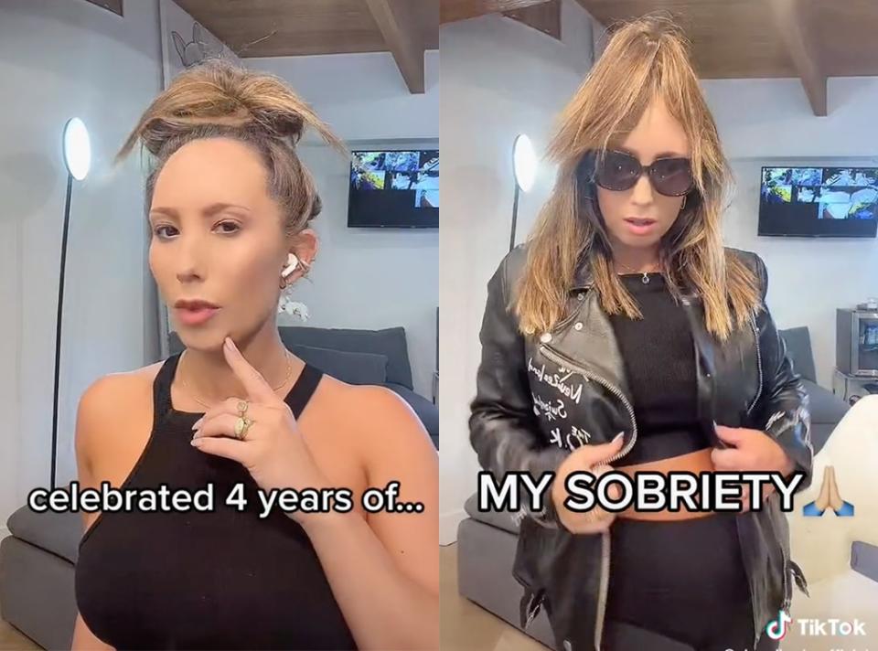 Cheryl Burke, Sober, Sobriety, TikTok