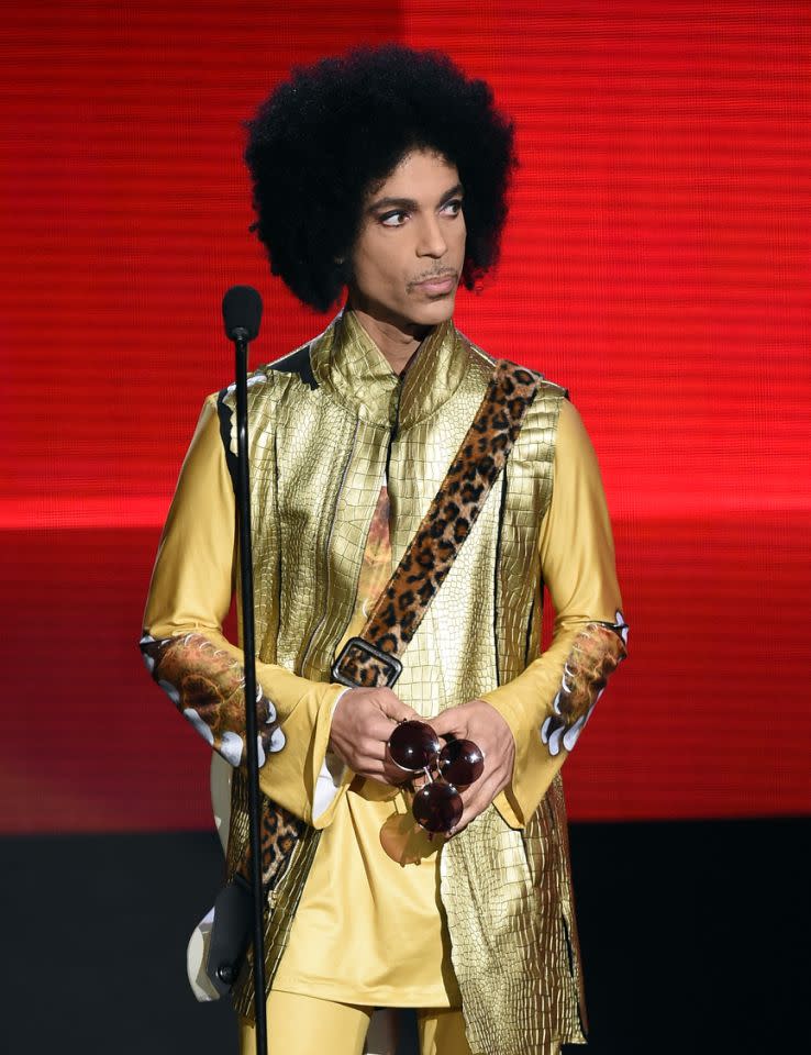 <p>Wer könnte je den legendären Afro von Prince vergessen? [Bild: Getty] </p>