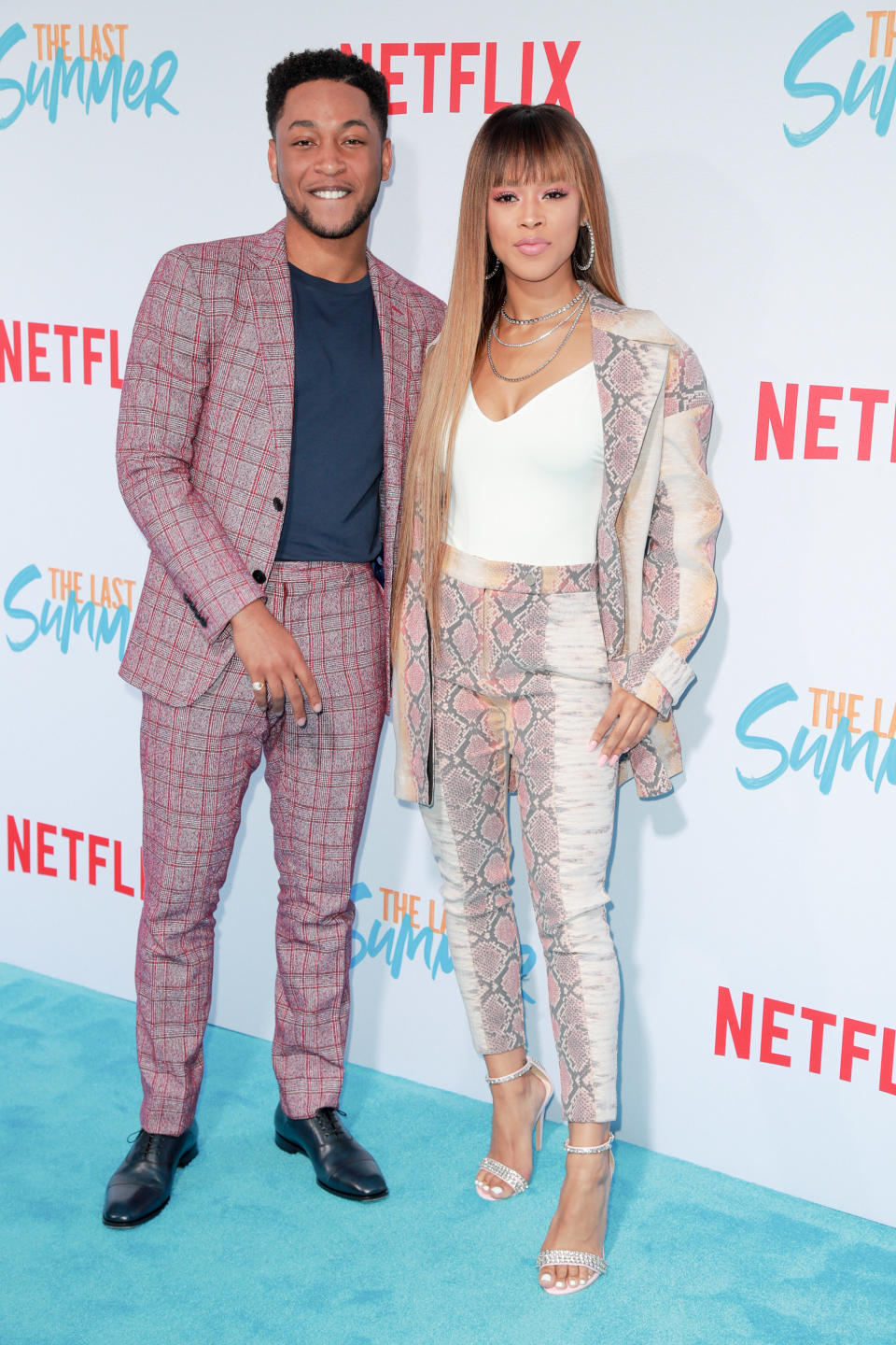 Jacob Latimore and Serayah