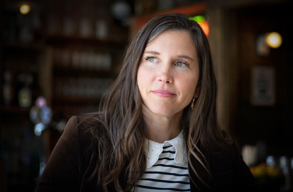 Salt Lake City Mayor Erin Mendenhall is photographed at Bodega in Salt Lake City on Wednesday, April 19, 2023. | Laura Seitz, Deseret News