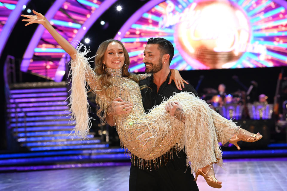 Rose Ayling-Ellis and Giovanni Pernice during the Strictly Come Dancing Live Tour