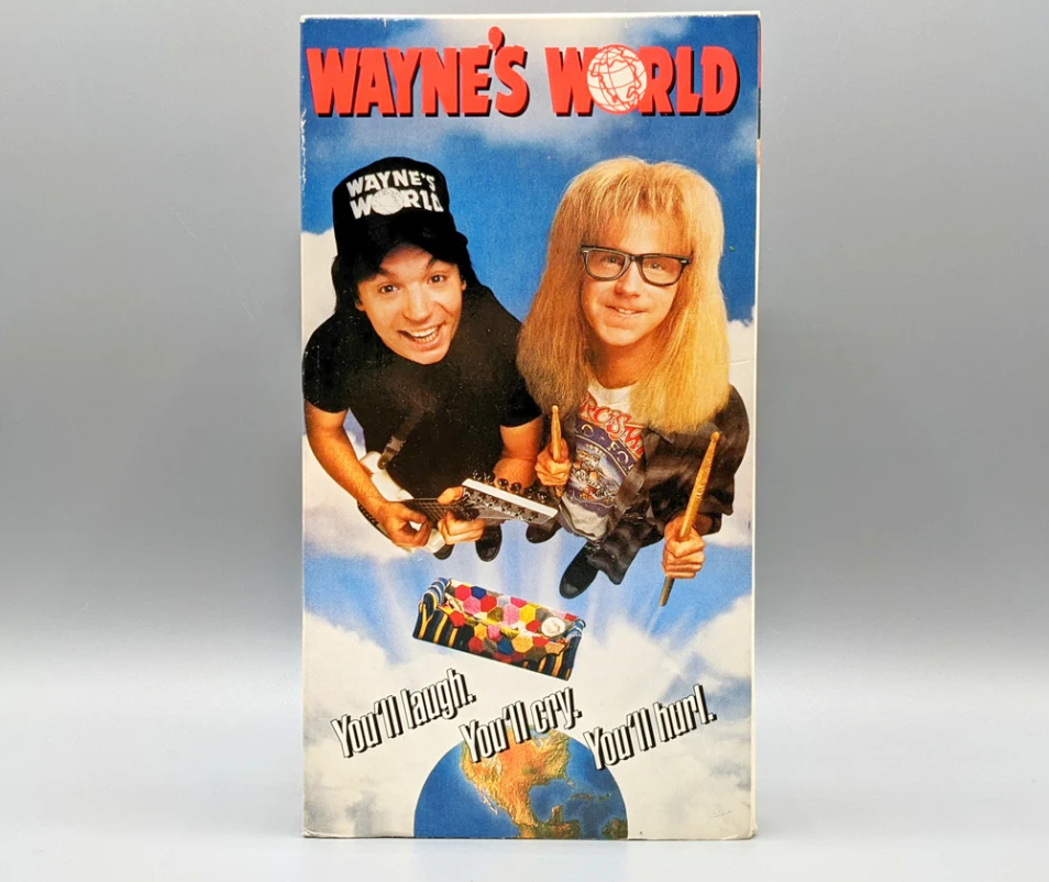 Wayne's World videotape cover