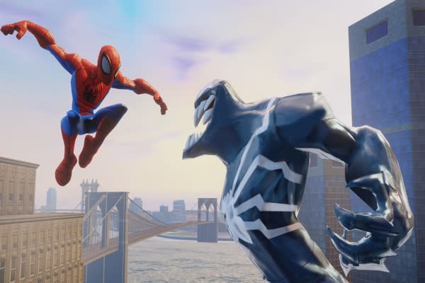Spider-Man, Venom Swing Into Disney Infinity Cast