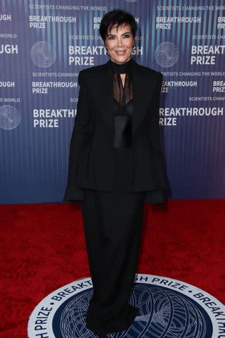 <p>Matt Baron/BEI/Shutterstock</p> Kris Jenner at the 10th Breakthrough Prize