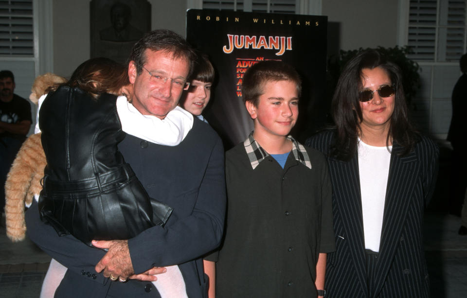 Robin Williams apparently didn’t let his younger children watch the movie when it came out (Getty)