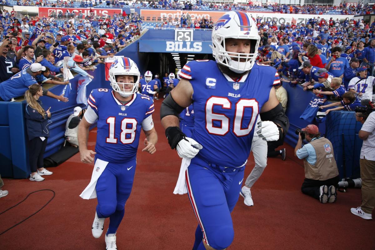 Buffalo Bills center Mitch Morse is out of NFL's concussion protocol