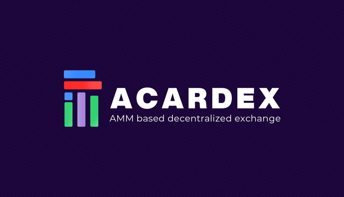 Acardex To Launches the Biggest Decentralized Exchange on The Cardano Network