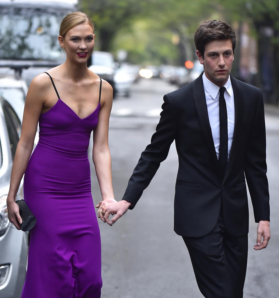 Karlie Kloss and Joshua Kushner announced their engagement Tuesday. (Photo: Alo Ceballos/GC Images)