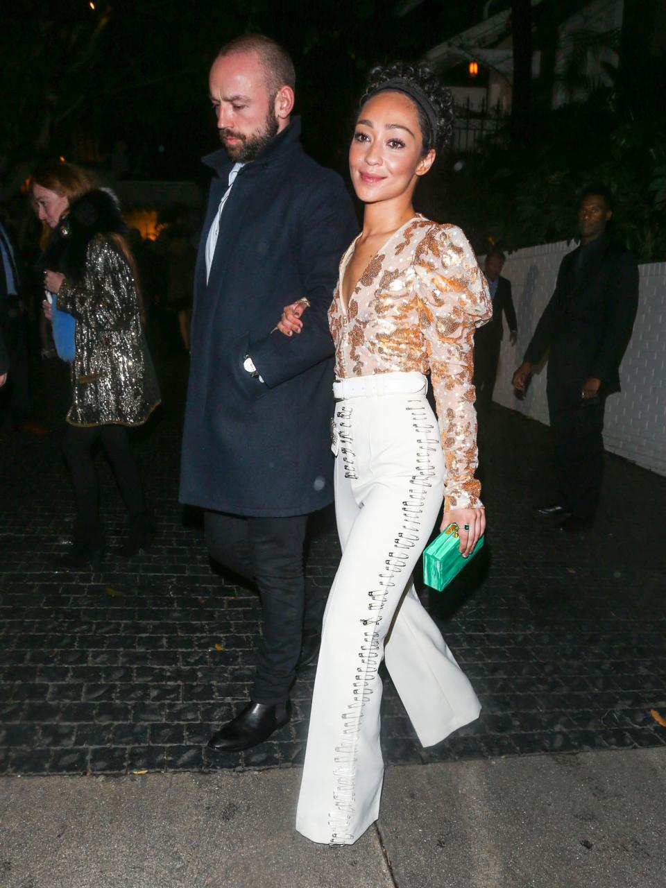 Ruth Negga in Rodarte Spring 2017 RTW