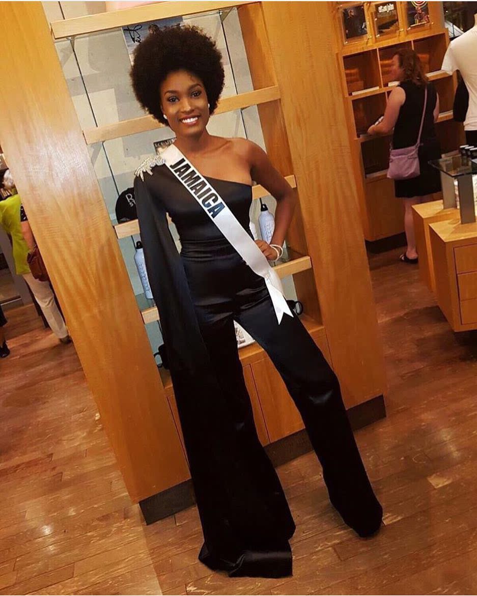 Miss Jamaica fue tercer lugar/Instagram