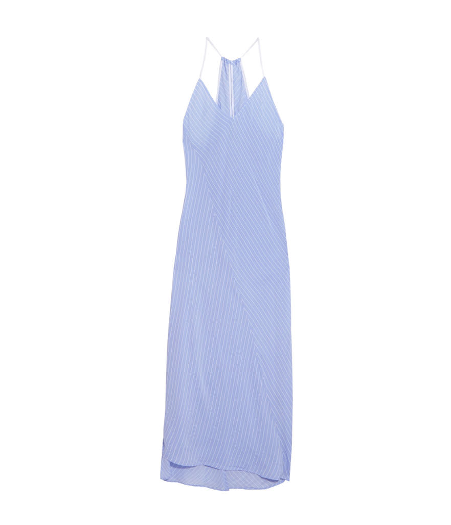 <p>The Lineup striped voile nightdress, $28, <a rel="nofollow noopener" href="https://www.net-a-porter.com/us/en/product/839931/DKNY/the-lineup-striped-voile-nightdress" target="_blank" data-ylk="slk:net-a-porter.com;elm:context_link;itc:0;sec:content-canvas" class="link ">net-a-porter.com</a> </p>