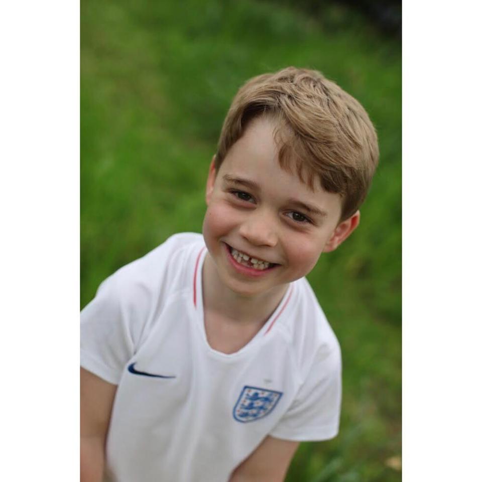 Prince George’s sixth birthday portrait, 2019