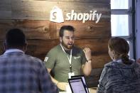 <p>No. 1: Shopify <br> Company Rating: 4.5 <br> (Photo by Denis Poroy/Invision for Facebook/AP Images) </p>