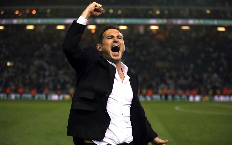 Frank Lampard leads Derby into a play-off semi-final on Monday with speculation lingering over his future - PA