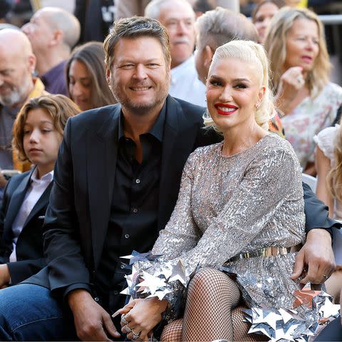 <p>Emma McIntyre/Getty</p> Blake Shelton and Gwen Stefani