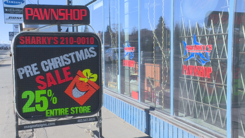 Pawnshops an option for Calgary's budget-conscious holiday shoppers