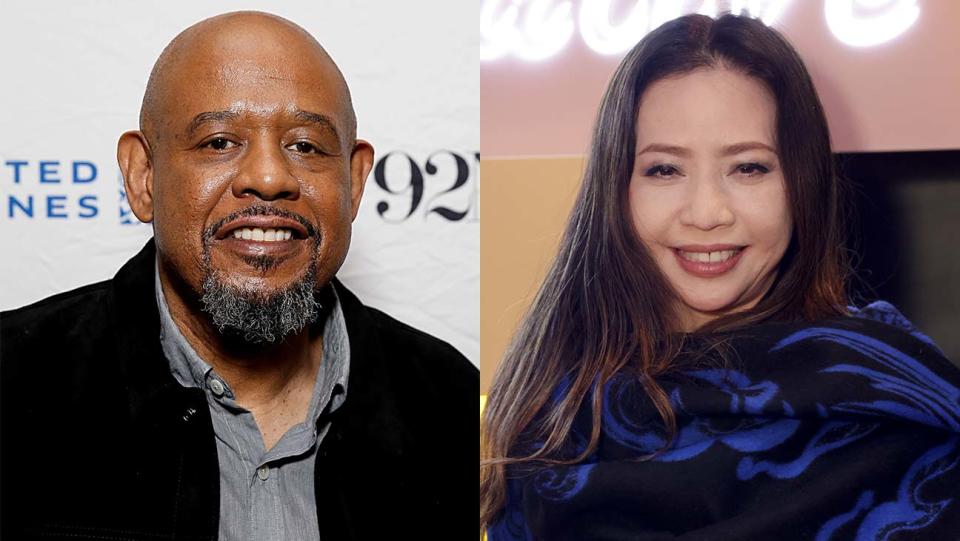 Forest Whitaker and Nina Yang Bongiovi