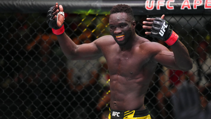 Ugandan mixed-martial arts fighter David Onama, Las Vegas, the US - Saturday 9 July 2022