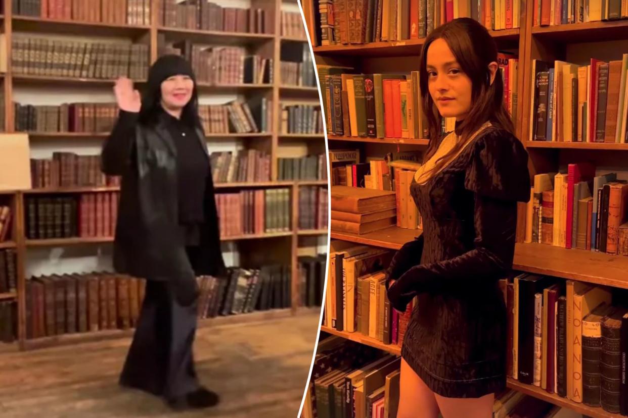 Anna Sui reminded NYFW attendees during her show in the Strand’s Rare Book Room that reading is sexy.
