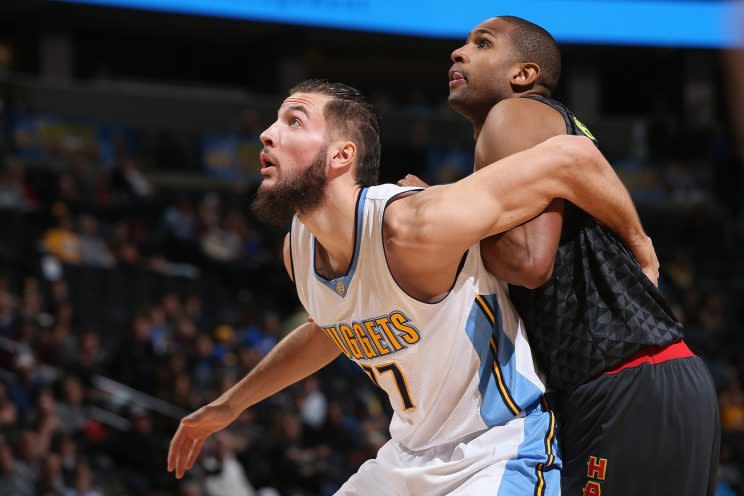 The Thunder shored up their frontcourt with Joffrey Lauvergne. (Getty) 