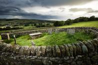 <p>In the autumn of 1665, the bubonic plague began to creep beyond the urban sprawl of London, reaching the remote recesses of the Peak District. In Eyam, Derbyshire, local tailor Alexander Hadfield unwittingly took in a bolt of contaminated cloth and within days the Black Death had taken hold. But rather than let the sickness spread to neighbouring parishes, the residents chose to self-isolate in an enduring example of selfless community spirit. Recognising the need to stay apart, Eyam’s parishioners also conducted socially distanced church services, worshipping out in the elements. Visit today and, alongside wild limestone landscapes, you’ll see a number of signs from that time – including ‘plague stones’ used to mark the village boundary.</p><p> <a class="link " href="https://www.visitpeakdistrict.com/inspiration/blog/read/2017/10/explore-derbyshires-plague-village-eyam-b56" rel="nofollow noopener" target="_blank" data-ylk="slk:MORE INFO;elm:context_link;itc:0;sec:content-canvas">MORE INFO</a></p>