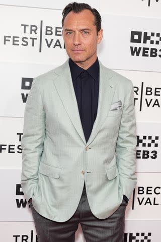 <p>John Nacion/WireImage</p> Jude Law on June 11