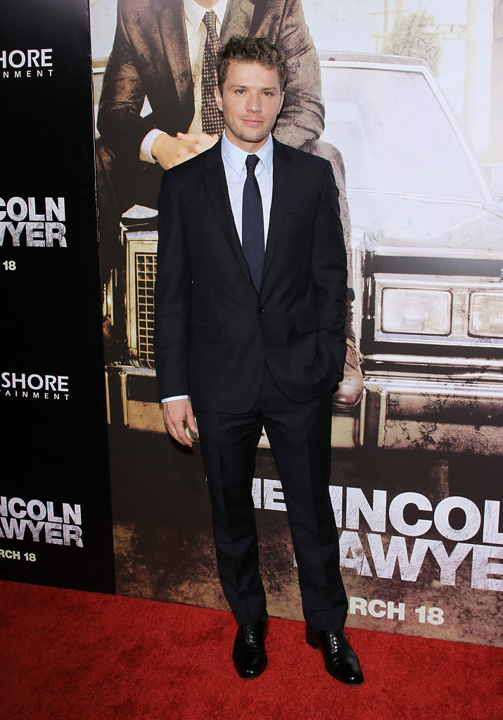 Lincoln Lawyer LA Premiere 2011 Ryan Phillippe