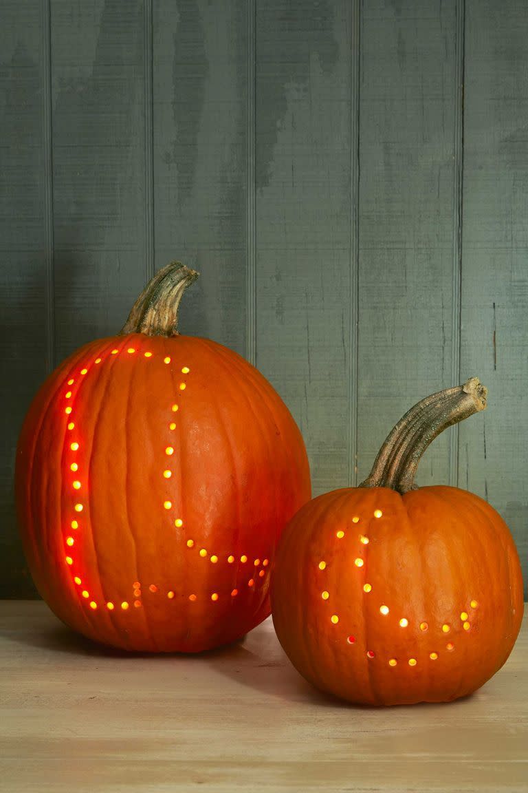 Drilled Shape Pumpkin