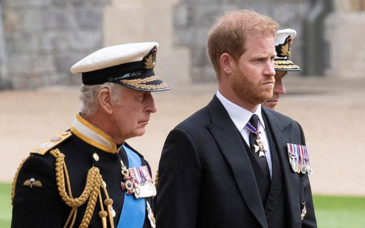 King Charles is hoping for a thawing of his relationship with the Duke and Duchess of Sussex - DAVID ROSE /AFP