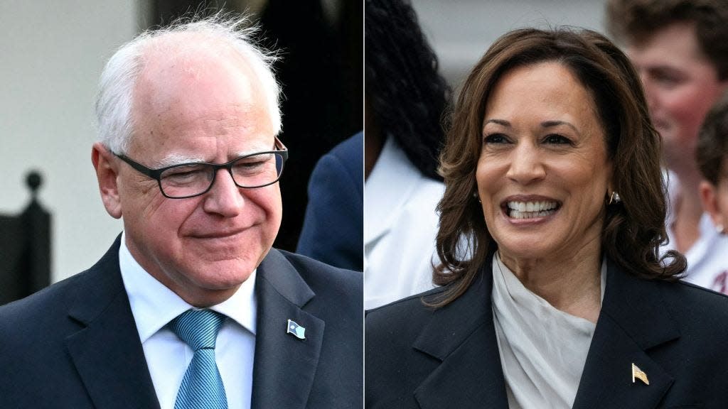 Kamala Harris Announces Tim Walz As Her Running Mate