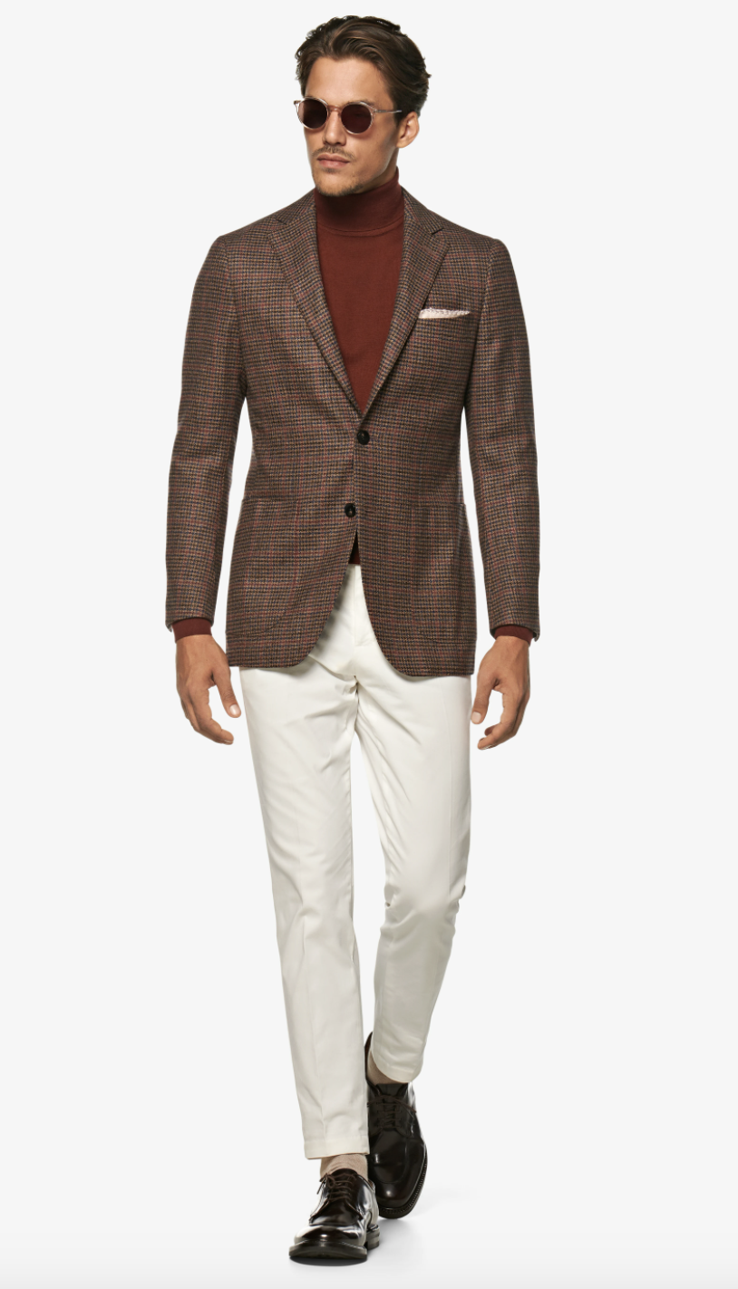 <p><strong>Suitsupply</strong></p><p>suitsupply.com</p><p><strong>$250.00</strong></p><p><a href="https://outlet-us.suitsupply.com/en_US/jackets/mid-brown-houndstooth-havana-jacket/C1606.html" rel="nofollow noopener" target="_blank" data-ylk="slk:Buy;elm:context_link;itc:0;sec:content-canvas" class="link ">Buy</a></p>