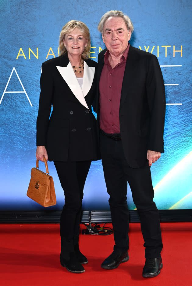 Sir Andrew Lloyd Webber and Madeleine Lloyd Webber (Photo: David Fisher/Shutterstock)