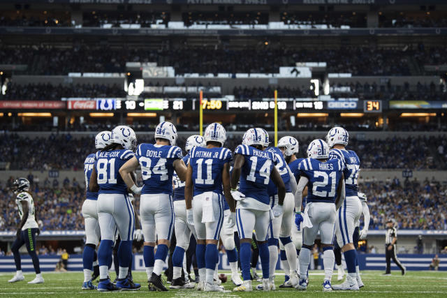 Colts' unofficial depth chart in Week 2 vs. Rams