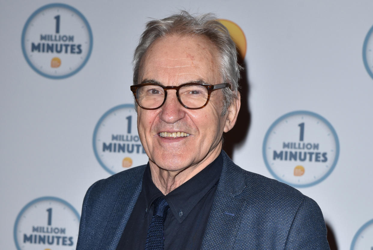 Larry Lamb attends the Good Morning Britain 1 Million Minutes Awards at Television Centre in London. (Photo by James Warren / SOPA Images/Sipa USA)