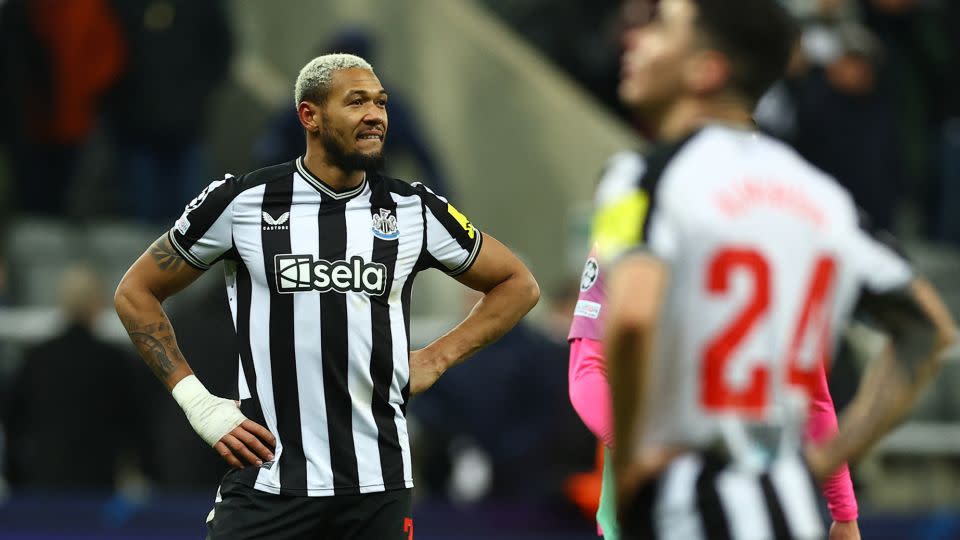 Newcastle crashed out of Europe despite a spirited performance in this year's Champions League. - Molly Darlington/Reuters