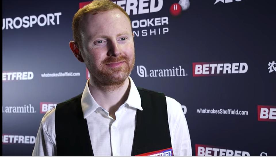 Anthony McGill is relishing the challenge of toppling reigning champion Ronnie O'Sullivan in the World Championship second round