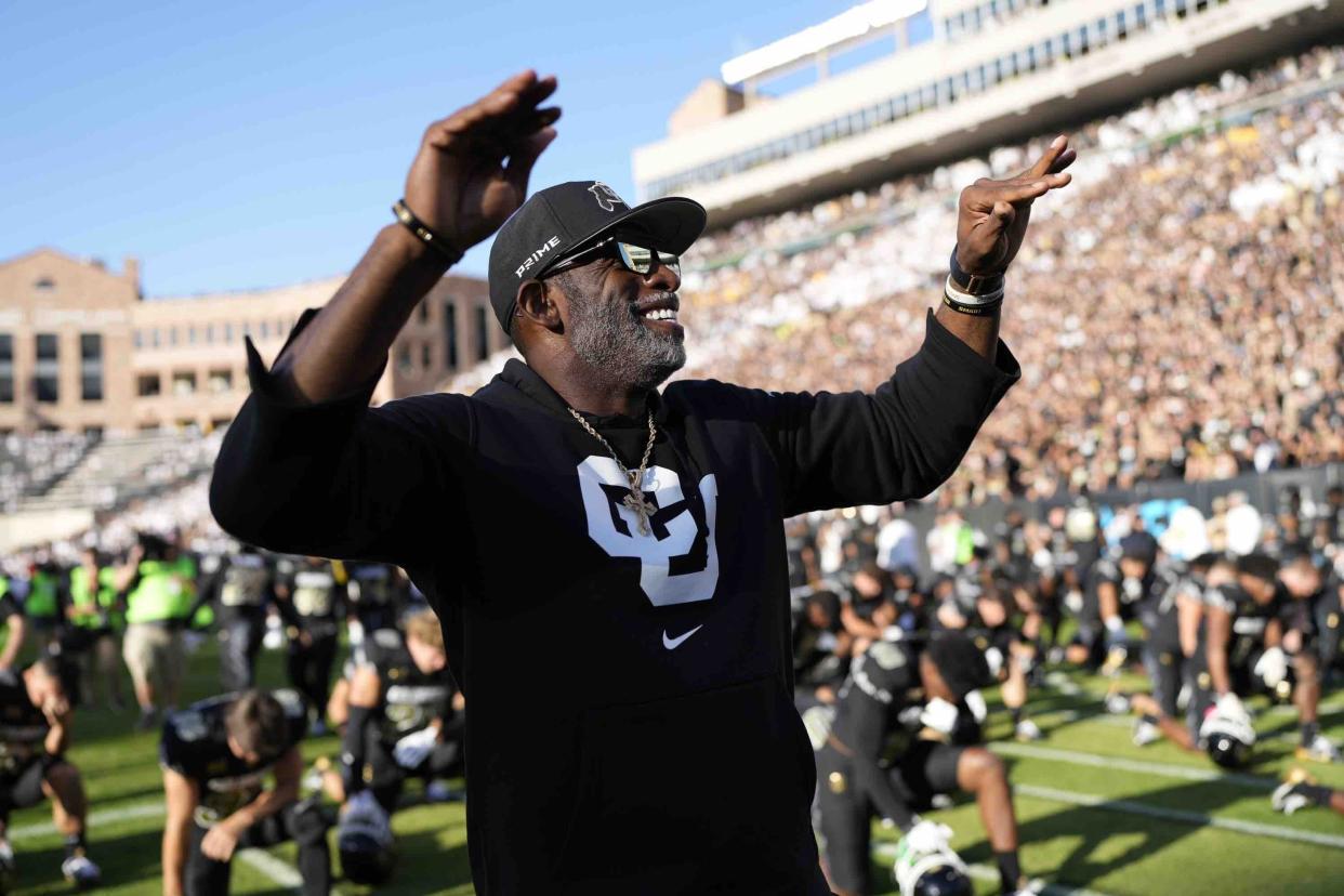 Colorado's Deion Sanders praises rival coach Matt Rhule ahead of