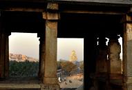 The Virupaksha temple is one of the most recognized structures in Hampi. Located at the Hampi Bazaar, it has an iconic 160-foot tall 'gopuram' or tower at its entrance. This temple is dedicated to Lord Shiva. Though the city was destroyed in 1565, worship in the temple has persisted over the centuries.<br><br>Photographer, traveler and wildlife enthusiast RADHA RANGARAJAN loves to wander, camera in tow. An aesthete, her forte is creative and offbeat compositions. Radha has presented her images in many forums and publications. Faces intrigue her and she loves to tell stories through her photographs. Birds, butterflies, leaves and shafts of light fuel her imagination. Besides nature and wildlife photography, she enjoys traveling and making images of people and places. <a href="http://radha-rangarajan.blogspot.com/" rel="nofollow noopener" target="_blank" data-ylk="slk:Enjoy more of her work at her blog;elm:context_link;itc:0;sec:content-canvas" class="link ">Enjoy more of her work at her blog</a><br>