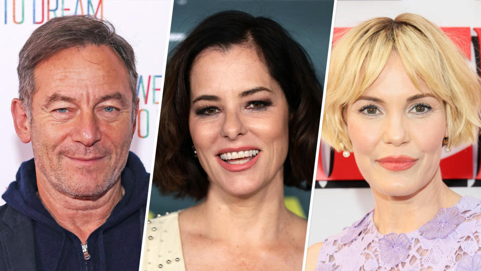 Jason Isaacs / Parker Posey / and Leslie Bibb (Getty Images)