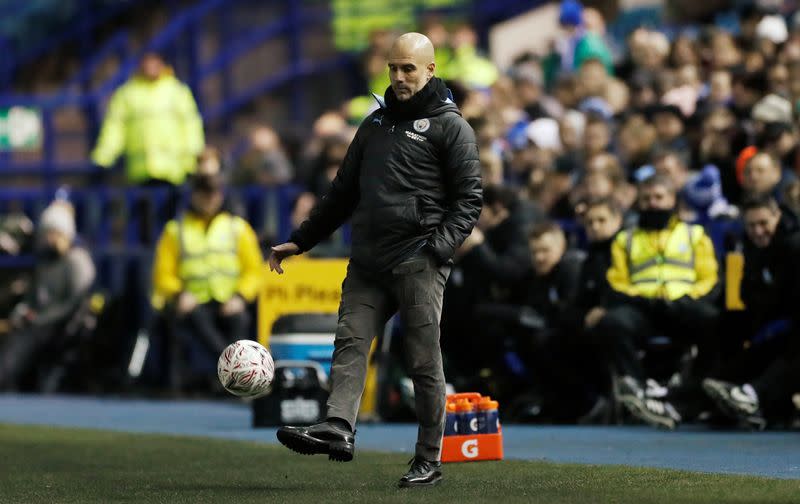 FA Cup Fifth Round - Sheffield Wednesday v Manchester City