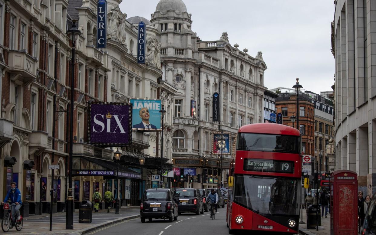 The funding will support the reopening of theatres and other cultural venues - Dan Kitwood/Getty