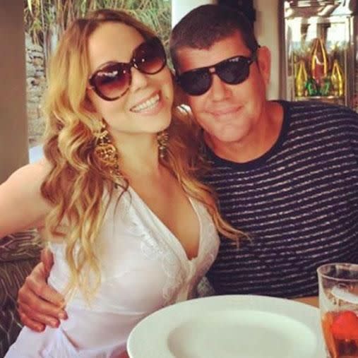 Reports claim Mariah and James have ended their relationship, and haven't spoken to each other in a month. Photo: Instagram/mariahcarey