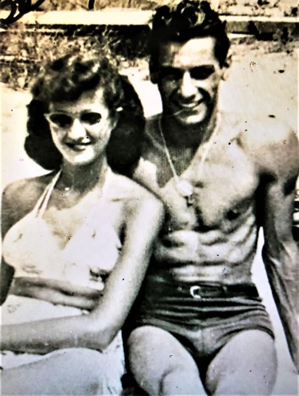Betty Mirisola and Charlie Santoro met in 1947 and were married in 1948.