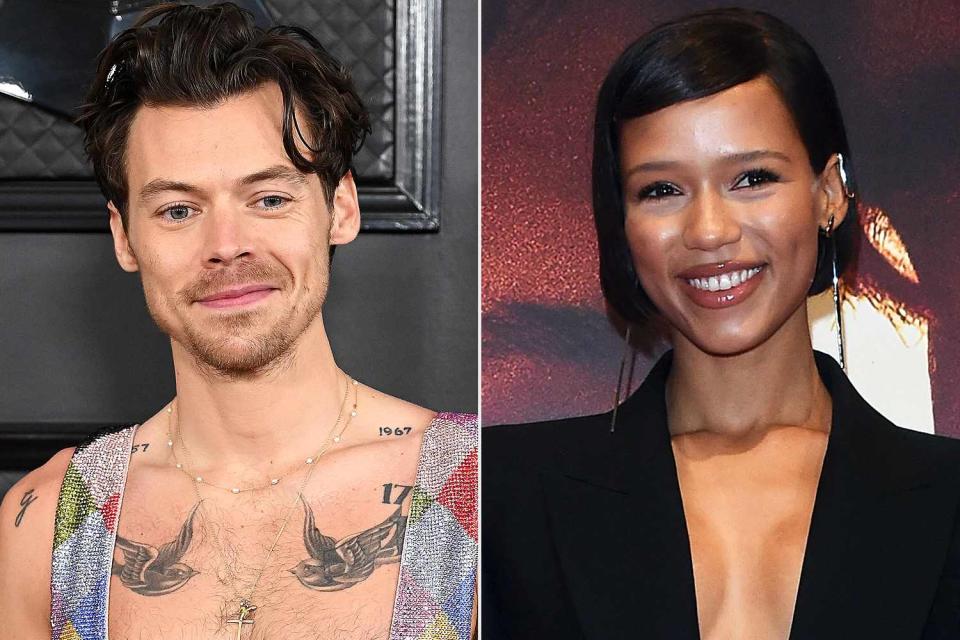 <p>broadimage / SplashNews.com; IPA / SplashNews.com</p> Harry Styles and Taylor Russell