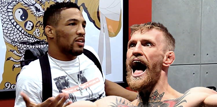 Kevin Lee SHOWS OFF his head tattoo Khabib RECALLS good times with his  father Tony MOCKS Khabib  YouTube