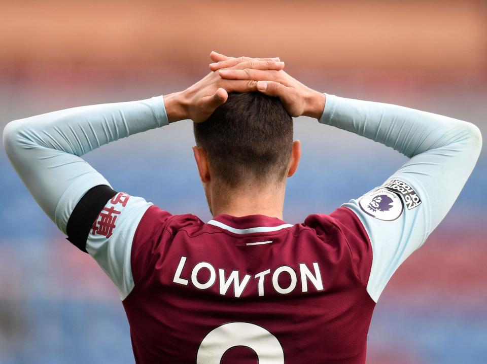 Burnley defender Matt Lowton (POOL/AFP via Getty Images)