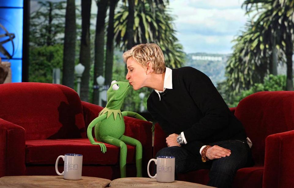 Ellen Degeneres Kermit The Frog