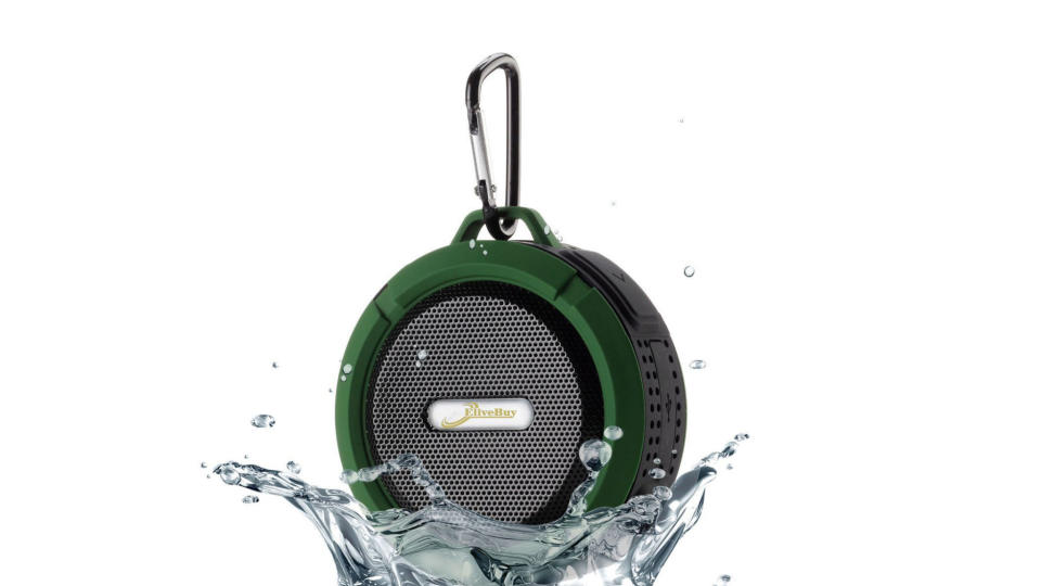 Elivebuy Portable Waterproof Bluetooth Speaker