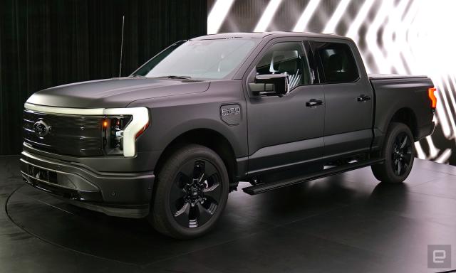 Ford launches limited-edition matte black F-150 Lightning, and it