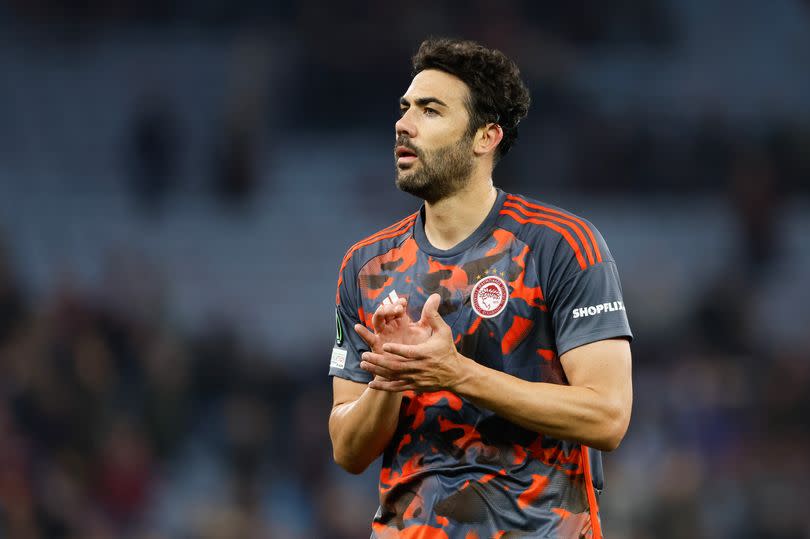 Vicente Iborra spoke to the media ahead of Olympiacos' clash with Aston Villa